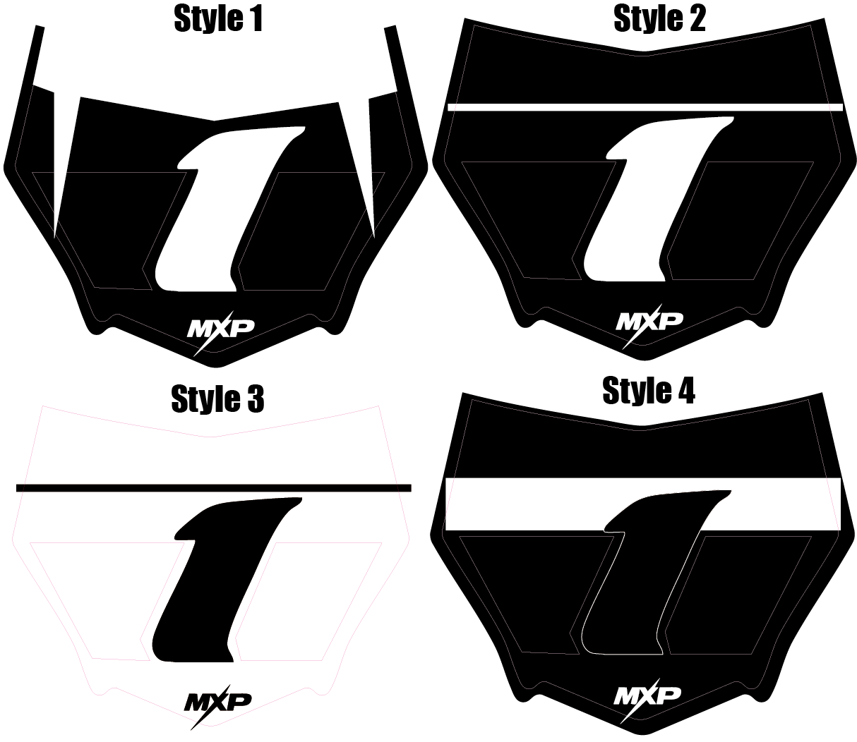 Custom vented motocutz plates